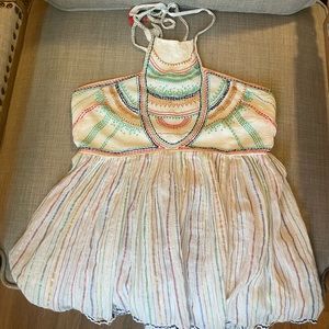 Anthropologie Floreat Itzel embroidered top size 4